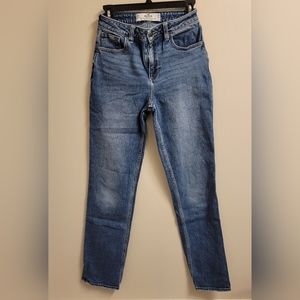 Hollister Curvy High-Rise 90's Vintage Staight Denim Jeans Size 3R